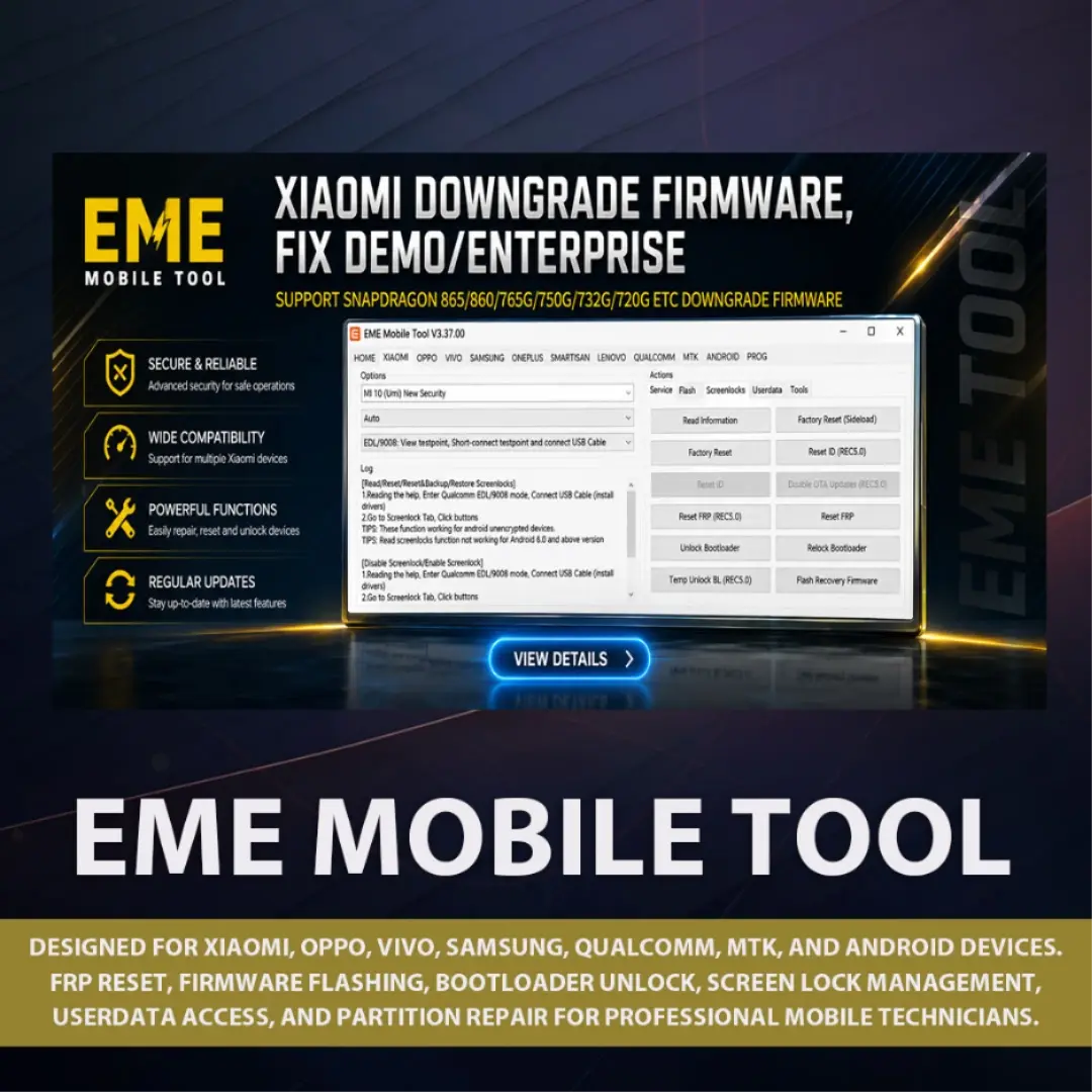 EME Mobile Tool (EMT) - Credits