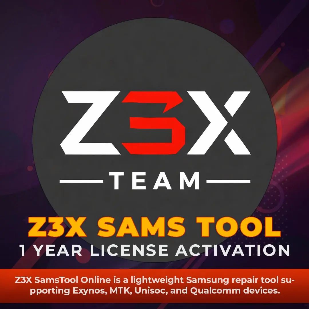Z3X Sams Tool Online - 1 Year Activation API (DIGITAL)
